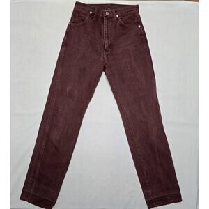 Vintage Wrangler Jeans Mens 26x32 High Rise Straight Leg Western 90s Denim Pants